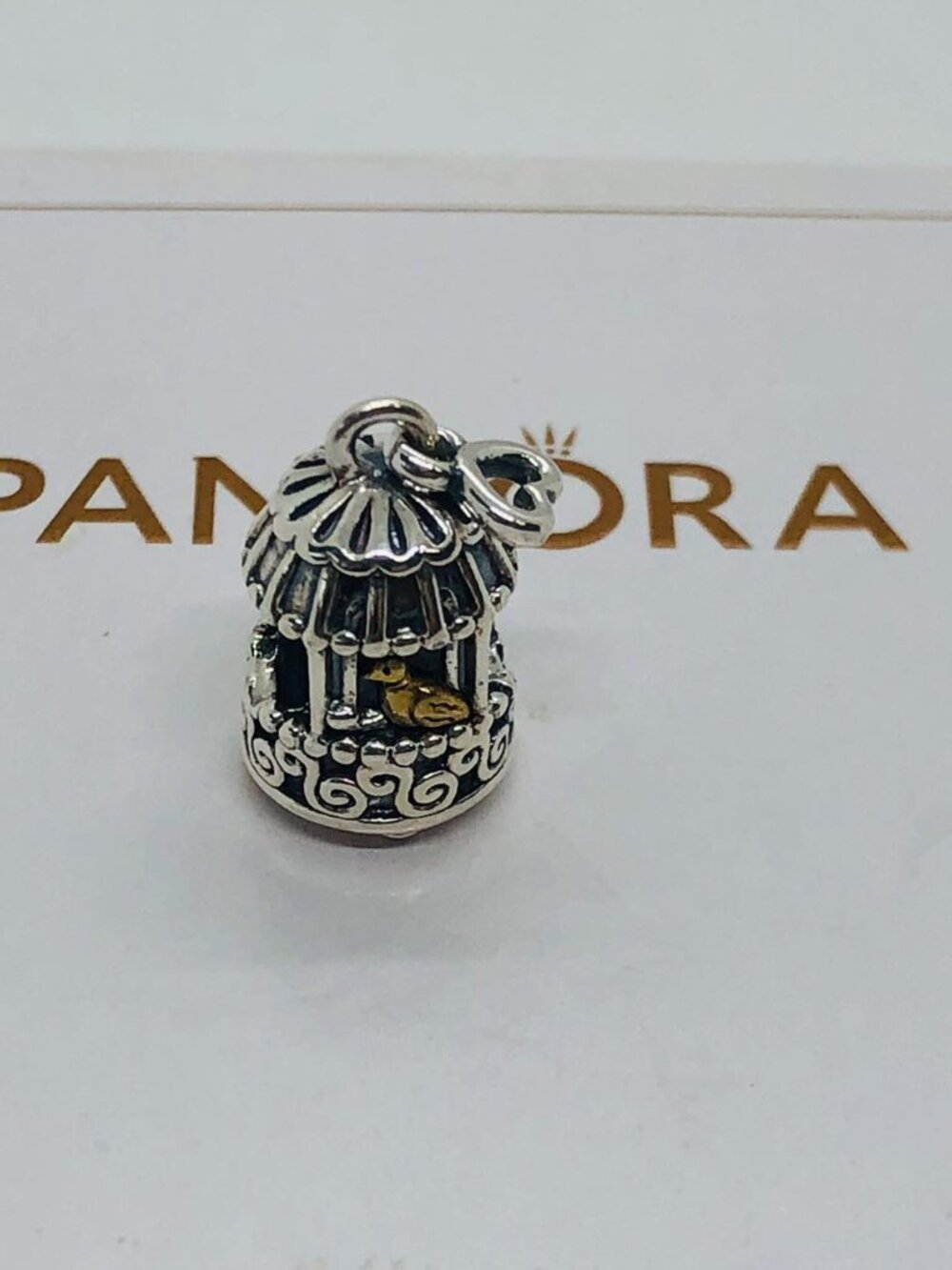 Pandora Birdcage Charm Songbird Charm